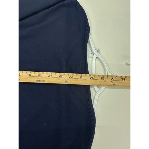 Drapers & Damons Womens Shirt Size Large Blue 3/4 Sleeve Boatneck M14604 - Picture 9 of 11